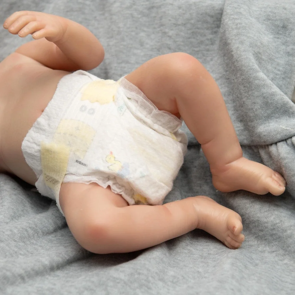 Realistic Sleeping Baby Doll Anatomically Correct Vinyl LifeLike Newborn Girl